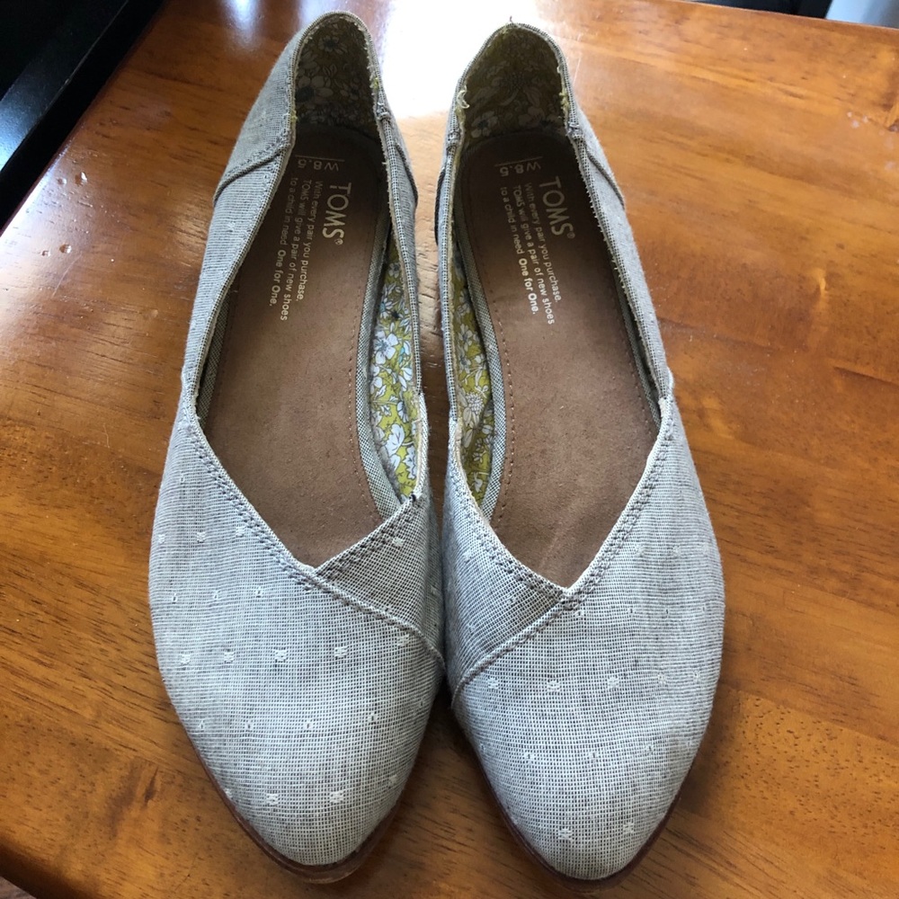 TOMS Jutti Flat Shoes Size 8.5